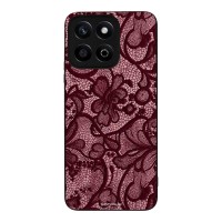 Θήκη Sonique DIVA Series για Honor X7c Μπορντό Δαντέλα