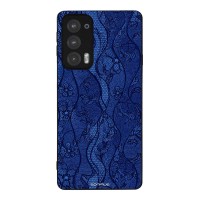 Θήκη Sonique DIVA Series για Motorola Edge 20 5G Μπλε Δαντέλα