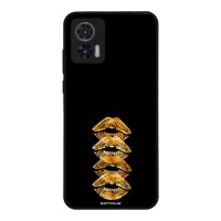 Θήκη Sonique DIVA Series για Motorola Edge 30 Neo 5G Golden Kisses