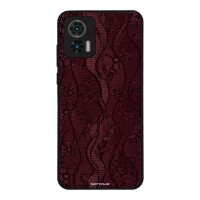 Θήκη Sonique DIVA Series για Motorola Edge 30 Neo 5G Βουργουνδί Δαντέλα