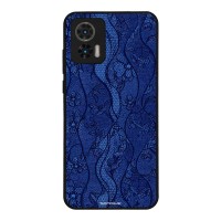 Θήκη Sonique DIVA Series για Motorola Edge 30 Neo 5G Μπλε Δαντέλα