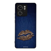 Θήκη Sonique DIVA Series για Motorola Edge 40 5G Denim Leopard