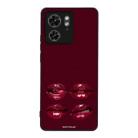 Θήκη Sonique DIVA Series για Motorola Edge 40 5G Κόκκινα Χείλη