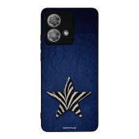 Θήκη Sonique DIVA Series για Motorola Edge 40 Neo 5G Denim Zebra