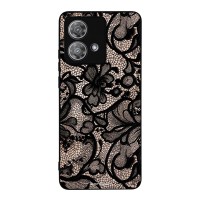 Θήκη Sonique DIVA Series για Motorola Edge 40 Neo 5G Μαύρη Δαντέλα