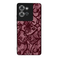 Θήκη Sonique DIVA Series για Motorola Edge 50 5G Μπορντό Δαντέλα