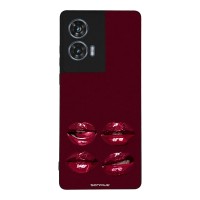 Θήκη Sonique DIVA Series για Motorola Edge 50 Fusion 5G Κόκκινα Χείλη