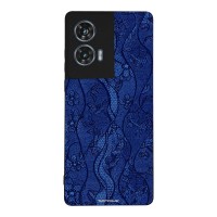 Θήκη Sonique DIVA Series για Motorola Edge 50 Fusion 5G Μπλε Δαντέλα