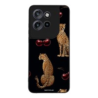 Θήκη Sonique DIVA Series για Motorola Edge 50 Neo 5G / Edge 60 Neo 5G Cherry Cheetah