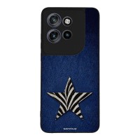 Θήκη Sonique DIVA Series για Motorola Edge 50 Neo 5G / Edge 60 Neo 5G Denim Zebra