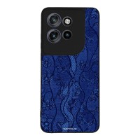 Θήκη Sonique DIVA Series για Motorola Edge 50 Neo 5G / Edge 60 Neo 5G Μπλε Δαντέλα