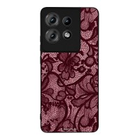 Θήκη Sonique DIVA Series για Motorola Edge 50 Pro 5G Μπορντό Δαντέλα