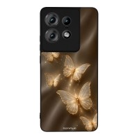 Θήκη Sonique DIVA Series για Motorola Edge 50 Pro 5G Χρυσές Πεταλούδες
