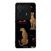 Θήκη Sonique DIVA Series για Motorola Edge 50 Ultra Cherry Cheetah