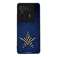 Θήκη Sonique DIVA Series για Motorola Edge 50 Ultra Denim Zebra