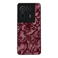 Θήκη Sonique DIVA Series για Motorola Edge 50 Ultra Μπορντό Δαντέλα