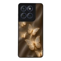 Θήκη Sonique DIVA Series για Motorola Edge 60 Fusion 5G Χρυσές Πεταλούδες