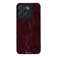 Θήκη Sonique DIVA Series για Motorola Edge 70 Fusion 5G Βουργουνδί Δαντέλα