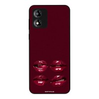 Θήκη Sonique DIVA Series για Motorola Moto E13 4G Κόκκινα Χείλη