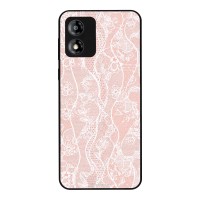 Θήκη Sonique DIVA Series για Motorola Moto E13 4G Ροζ Δαντέλα
