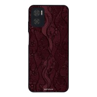 Θήκη Sonique DIVA Series για Motorola Moto E22 4G Βουργουνδί Δαντέλα
