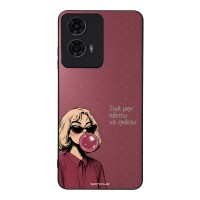 Θήκη Sonique DIVA Series για Motorola Moto G04 4G / Moto G04s 4G / Moto G24 4G / Moto G24 4G Power / Moto E14 4G Σιγά Μην Κάτσω Να Σκάσω