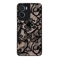 Θήκη Sonique DIVA Series για Motorola Moto G05 4G / Moto E15 4G Μαύρη Δαντέλα