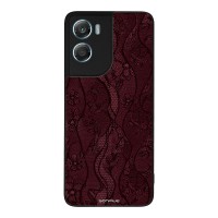 Θήκη Sonique DIVA Series για Motorola Moto G06 4G / Moto G06 Power 4G Βουργουνδί Δαντέλα