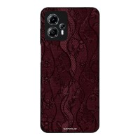 Θήκη Sonique DIVA Series για Motorola Moto G13 4G / Moto G23 4G Βουργουνδί Δαντέλα