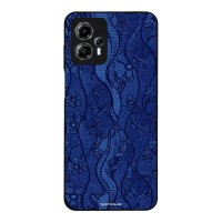 Θήκη Sonique DIVA Series για Motorola Moto G13 4G / Moto G23 4G Μπλε Δαντέλα