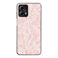 Θήκη Sonique DIVA Series για Motorola Moto G13 4G / Moto G23 4G Ροζ Δαντέλα