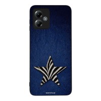 Θήκη Sonique DIVA Series για Motorola Moto G14 4G Denim Zebra