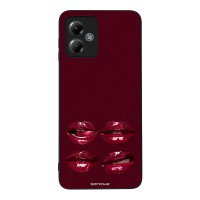 Θήκη Sonique DIVA Series για Motorola Moto G14 4G Κόκκινα Χείλη