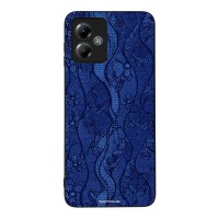 Θήκη Sonique DIVA Series για Motorola Moto G14 4G Μπλε Δαντέλα