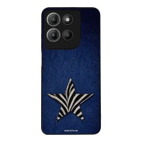 Θήκη Sonique DIVA Series για Motorola Moto G15 4G / Moto G15 Power / Moto G17 5G / Moto G17 Power 5G Denim Zebra