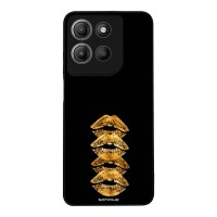 Θήκη Sonique DIVA Series για Motorola Moto G15 4G / Moto G15 Power / Moto G17 5G / Moto G17 Power 5G Golden Kisses