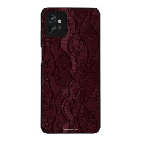 Θήκη Sonique DIVA Series για Motorola Moto G32 Βουργουνδί Δαντέλα