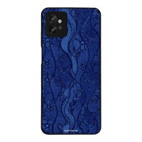 Θήκη Sonique DIVA Series για Motorola Moto G32 Μπλε Δαντέλα