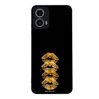 Θήκη Sonique DIVA Series για Motorola Moto G34 5G Golden Kisses