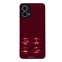 Θήκη Sonique DIVA Series για Motorola Moto G34 5G Κόκκινα Χείλη