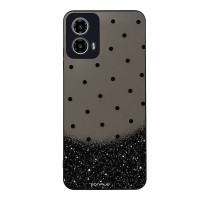 Θήκη Sonique DIVA Series για Motorola Moto G34 5G Πουά Γκλίτερ