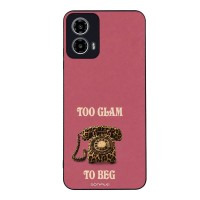 Θήκη Sonique DIVA Series για Motorola Moto G34 5G Ρετρό Τηλέφωνο