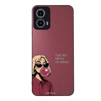 Θήκη Sonique DIVA Series για Motorola Moto G34 5G Σιγά Μην Κάτσω Να Σκάσω
