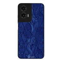 Θήκη Sonique DIVA Series για Motorola Moto G35 5G Μπλε Δαντέλα