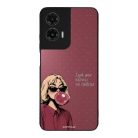 Θήκη Sonique DIVA Series για Motorola Moto G35 5G Σιγά Μην Κάτσω Να Σκάσω