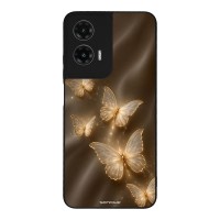 Θήκη Sonique DIVA Series για Motorola Moto G35 5G Χρυσές Πεταλούδες