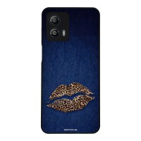 Θήκη Sonique DIVA Series για Motorola Moto G53 5G Denim Leopard