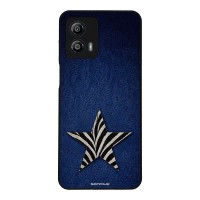 Θήκη Sonique DIVA Series για Motorola Moto G53 5G Denim Zebra