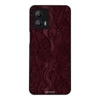 Θήκη Sonique DIVA Series για Motorola Moto G53 5G Βουργουνδί Δαντέλα
