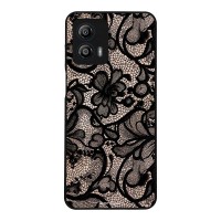 Θήκη Sonique DIVA Series για Motorola Moto G53 5G Μαύρη Δαντέλα
